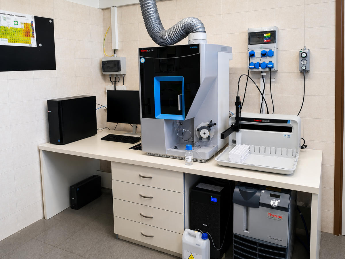 Modernizace přístrojového vybavení na oddělení prvkové analýzy